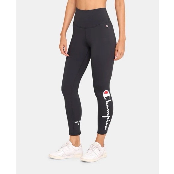 Champion High Rise Logo Leggings - Picture 4 of 5